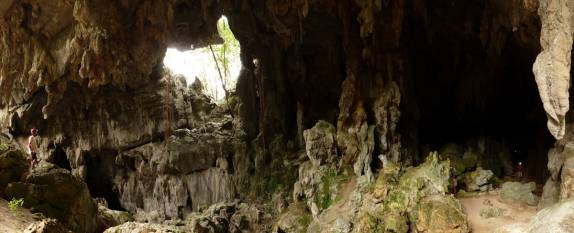 Foto Panorâmica da caverna São Tomás, em Viñales - Cuba